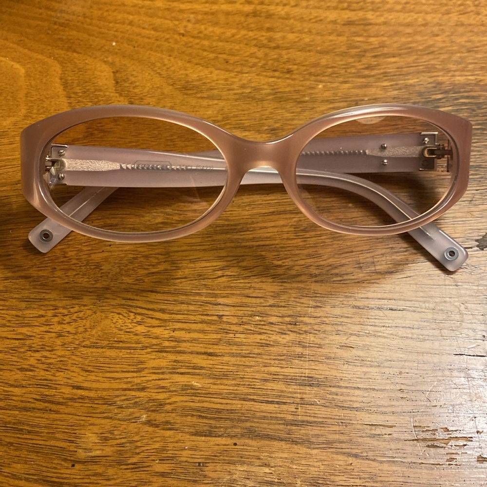 Coach Pink Sunglasses with Coach heart & not in Coach case